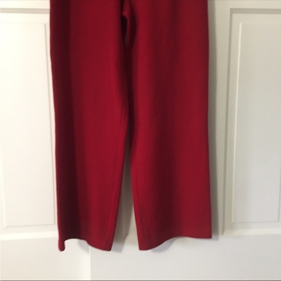 St. John Red Dress Pants Size 8 - Picture 4 of 8